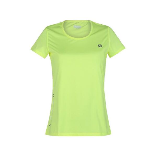 freddy t-shirt sportiva donna t-shirt e top donna giallo taglia m