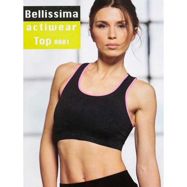 bellissima top sportivo da donna tops donna nero taglia m/l