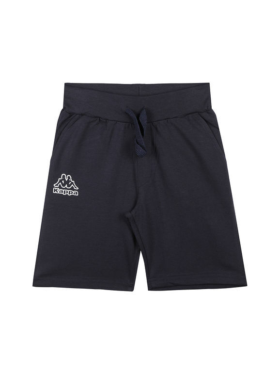 kappa bermuda sportivi da bambino in cotone pantaloni e shorts bambino blu taglia 08