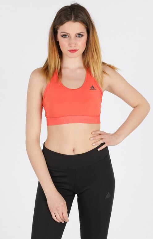 adidas drst ask spr fascia reggiseno sportivo con elastico reggiseni donna arancione taglia l