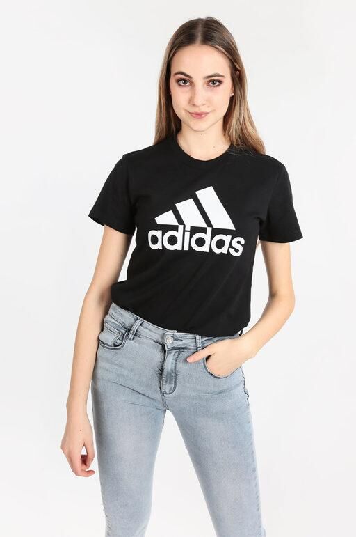 adidas essentials logo gl0722 t-shirt manica corta donna t-shirt e top donna nero taglia s