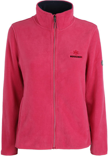 be board felpa donna in pile con zip felpe donna fucsia taglia l