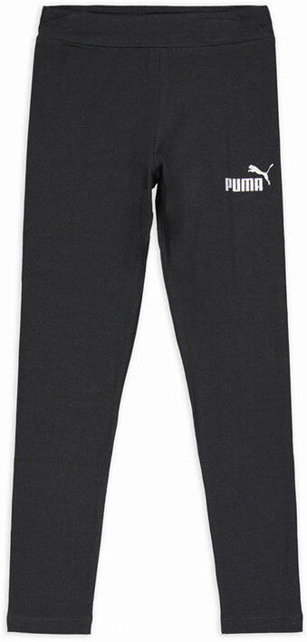 puma leggings donna sportivo a 3/4 con logo glitter pantaloni e shorts donna nero taglia m