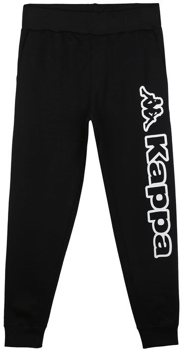 kappa pantaloni sportivi da bambino con scritta pantaloni e shorts bambino nero taglia 08