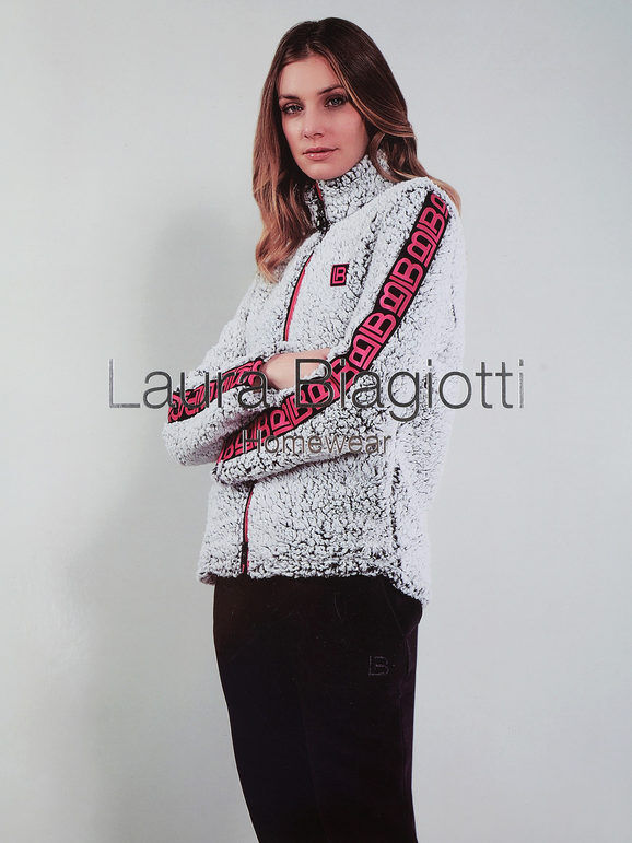 laura biagiotti tuta donna invernale full zip tute sportive donna fucsia taglia s