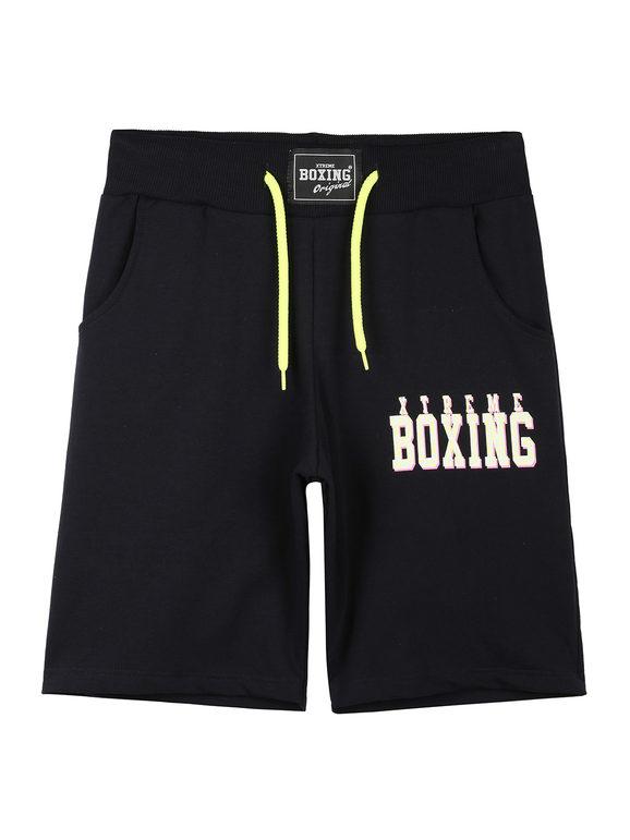 Xtreme Boxing Bermuda bambino sportivi in cotone Pantaloni e shorts bambino Blu taglia 10