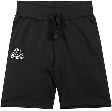 Kappa Bermuda sportivi da bambino in cotone Pantaloni e shorts bambino Nero taglia 16