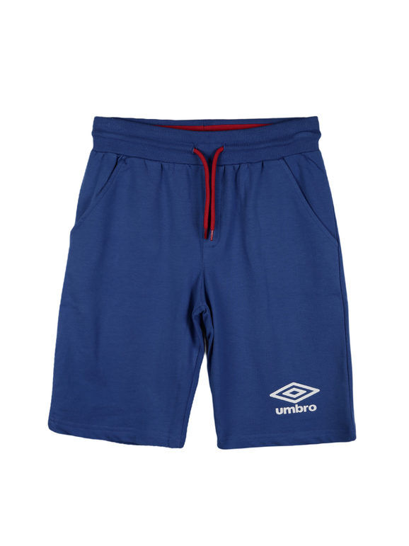 Umbro Bermuda sportivi da ragazzo Pantaloni e shorts bambino Blu taglia L