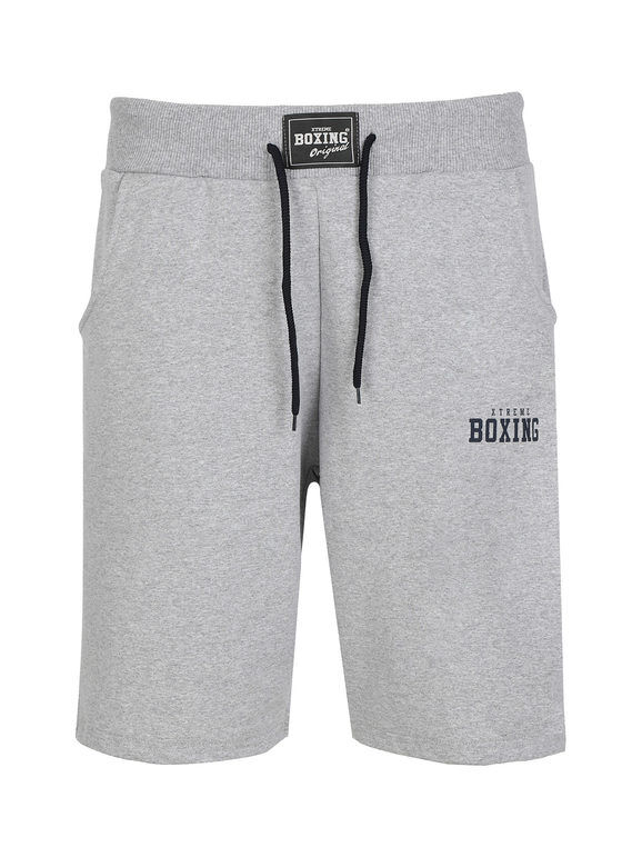 Xtreme Boxing Bermuda sportivi da uomo con coulisse Pantaloni e shorts uomo Grigio taglia XL