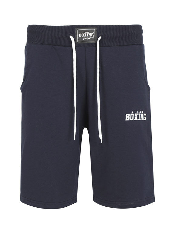 Xtreme Boxing Bermuda sportivi da uomo con coulisse Pantaloni e shorts uomo Blu taglia XL
