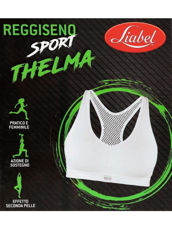 Liabel Brassiere sportivo THELMA Reggiseni donna Bianco taglia M