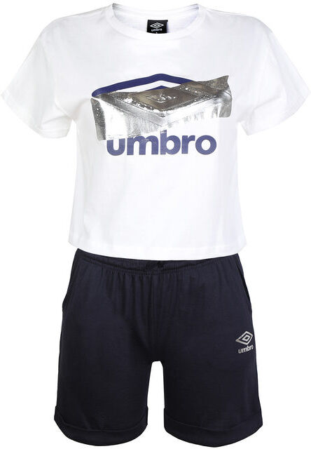 Umbro Completo corto 2 pezzi da donna Tute Sportive donna Blu taglia XL