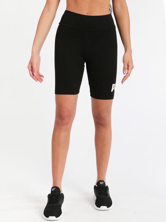 Puma ESS+ 7" Short Tight Leggings corti con stampa Pantaloni e shorts donna Nero taglia XS