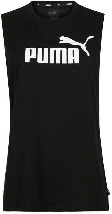 Puma ESS CUT OFF LOGO TANK Canotta donna regular fit T-Shirt e Top donna Nero taglia L