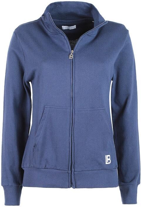 Laura Biagiotti Felpa donna in cotone con zip Felpe donna Blu taglia XL