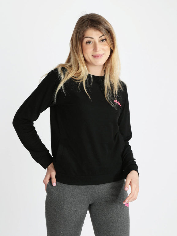 Australian Felpa girocollo donna Felpe donna Nero taglia XL