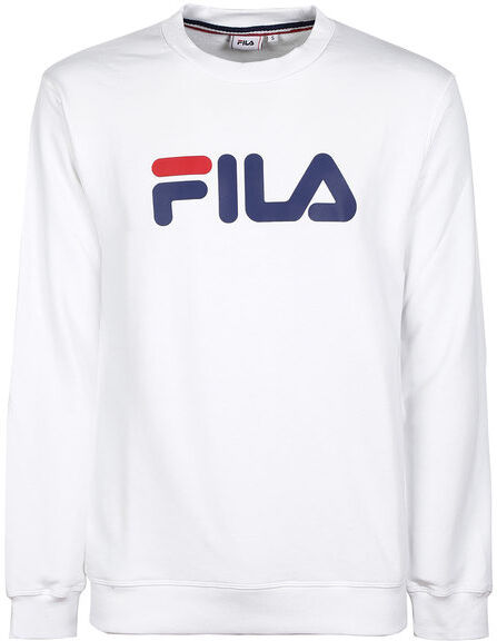 Fila Felpa girocollo unisex con scritta Felpe unisex Bianco taglia XXL