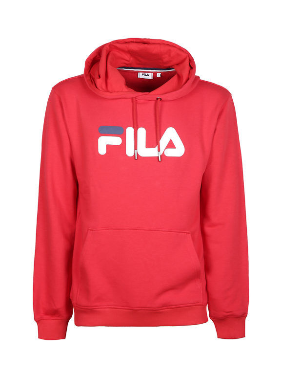 Fila Felpa unisex con cappuccio Felpe unisex Rosso taglia XL