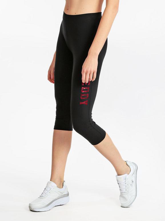 Freddy Leggings sportivi 3/4 con scritta Pantaloni e shorts donna