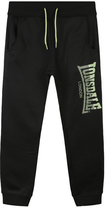 Lonsdale Pantaloni felpati da bambino Pantaloni e shorts bambino Nero taglia 09/10