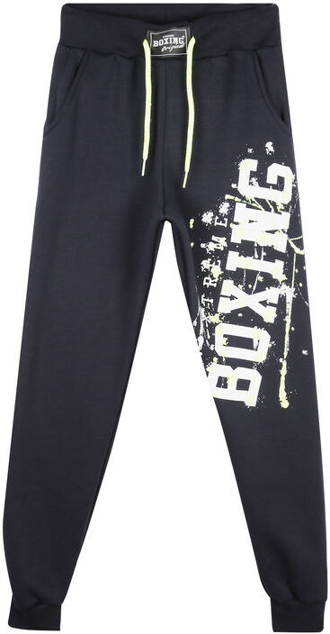 Xtreme Boxing Pantaloni in felpa da ragazzo con polsini Pantaloni e shorts bambino Blu taglia 16