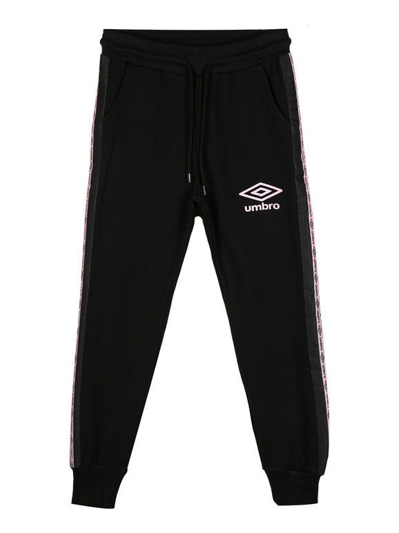 Umbro Pantaloni sportivi da ragazza Pantaloni e shorts bambina Nero taglia S