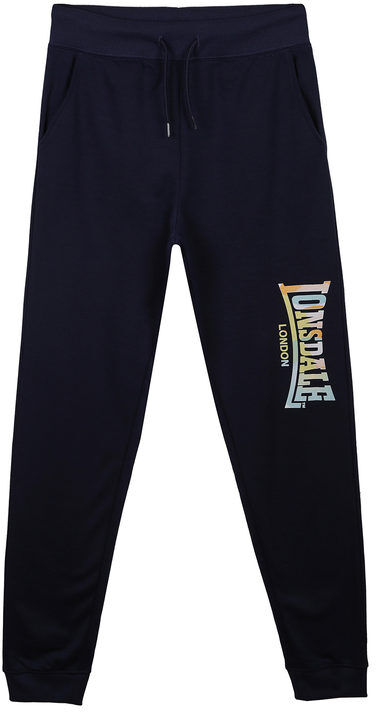 Lonsdale Pantaloni sportivi da ragazzo con polsini Pantaloni e shorts bambino Blu taglia 13/14