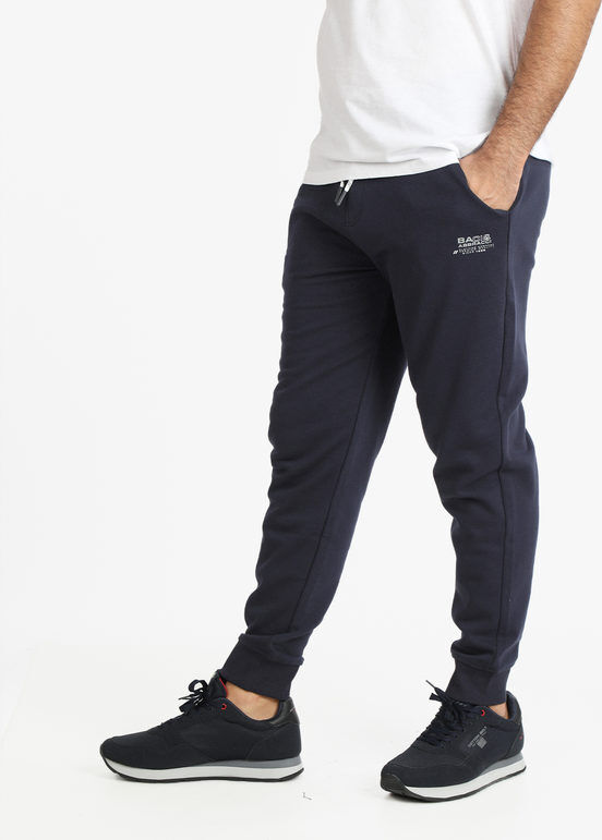 Baci & Abbracci Pantaloni sportivi da uomo con polsino Pantaloni e shorts uomo Blu taglia L