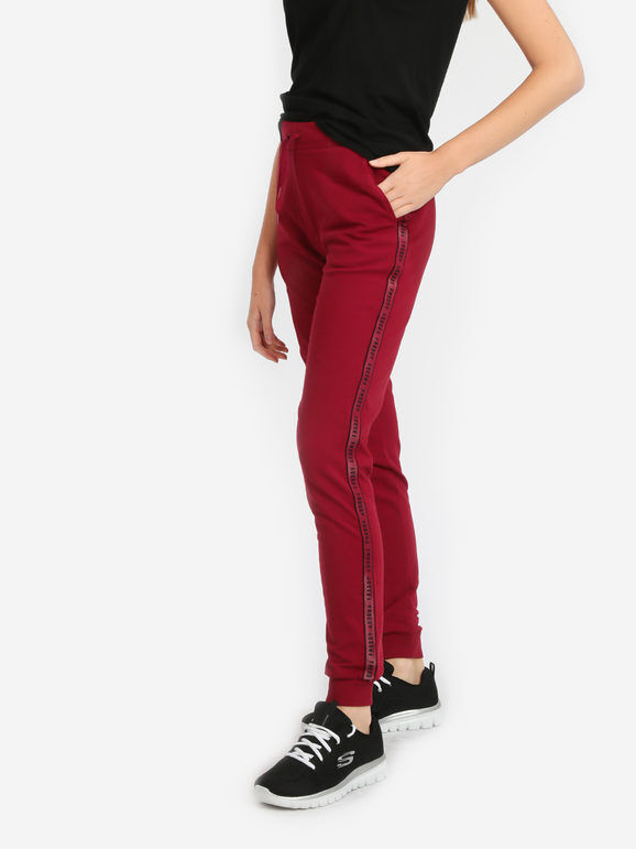 Freddy Pantaloni sportivi donna a polsino Pantaloni e shorts donna Rosso taglia L