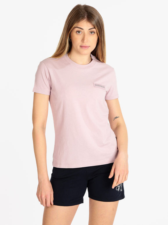 Napapijri S MORGEX W SS T-shirt donna manica corta T-Shirt Manica Corta donna Viola taglia M