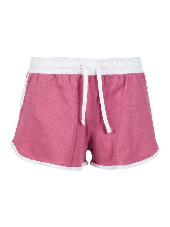 Lonsdale Shorts donna in cotone Pantaloni e shorts donna Viola taglia L