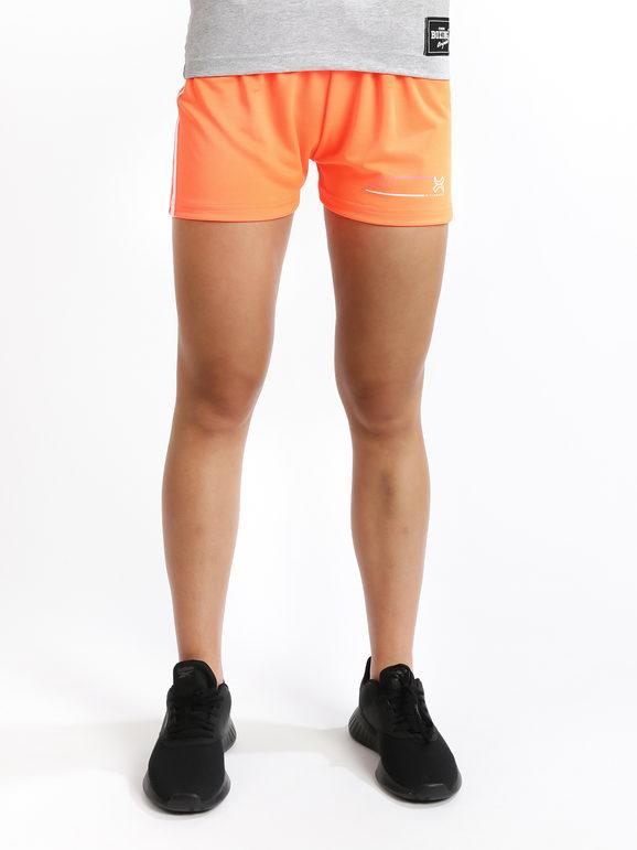 Millennium Shorts sportivi fluo Pantaloni e shorts donna Arancione taglia XXL