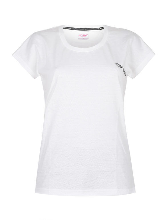 Givova T-shirt donna a manica corta T-Shirt e Top donna Bianco taglia XL