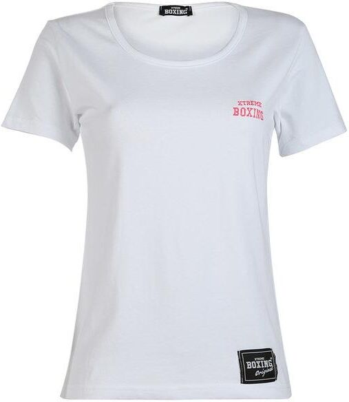 Xtreme Boxing T-shirt donna in cotone elasticizzato T-Shirt e Top donna Bianco taglia XL