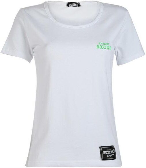 Xtreme Boxing T-shirt donna in cotone elasticizzato T-Shirt e Top donna Bianco taglia XL