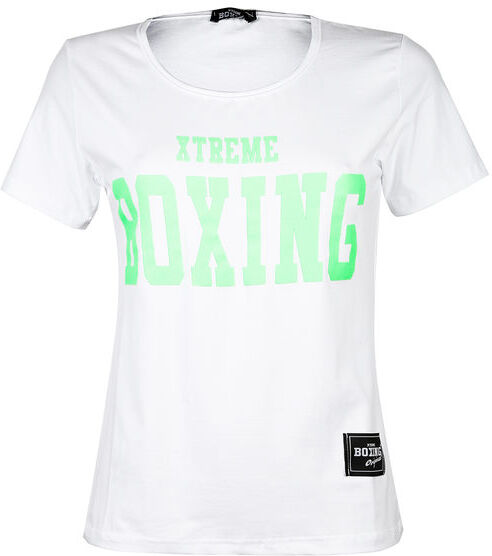 Xtreme Boxing T-shirt donna in cotone elastico T-Shirt e Top donna Bianco taglia S