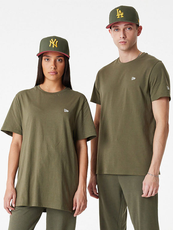 New Era T-shirt manica corta unisex T-Shirt e Top unisex Verde taglia M