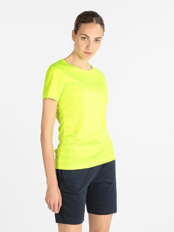 Athl Dpt T-shirt sportiva donna manica corta T-Shirt e Top donna Verde taglia S