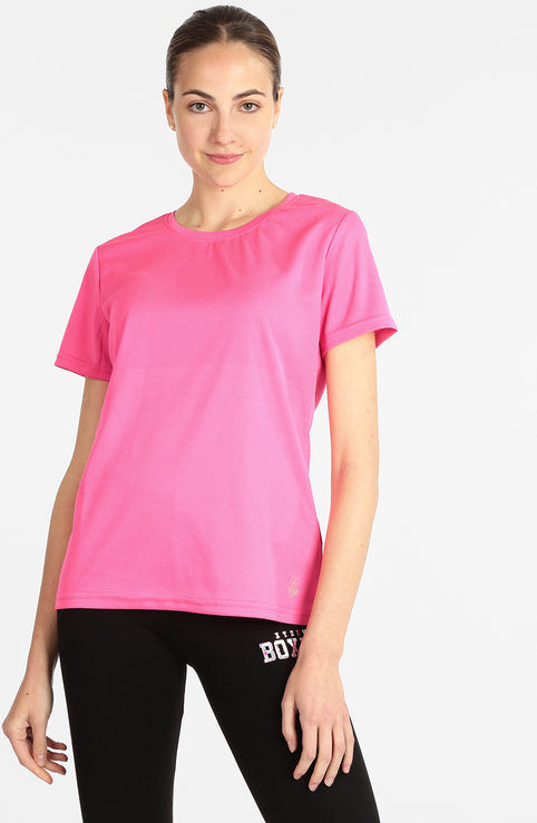 Athl Dpt T-shirt sportiva donna manica corta T-Shirt e Top donna Fucsia taglia M