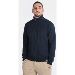 Dekuba Felpa da uomo con full zip Felpe uomo Blu taglia L