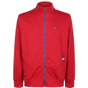 Navy Sail Felpa sportiva da uomo con cerniera Felpe uomo Rosso taglia 3XL