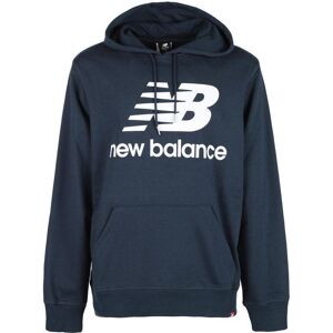 New Balance Felpa uomo con cappuccio e stampa scritta Felpe uomo Blu taglia S