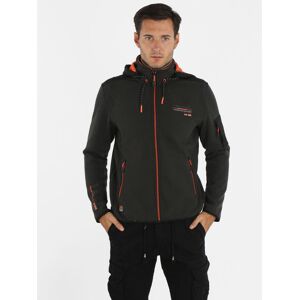 Be Board Giacca sportiva invernale da uomo con cappuccio Felpe uomo Nero taglia XL