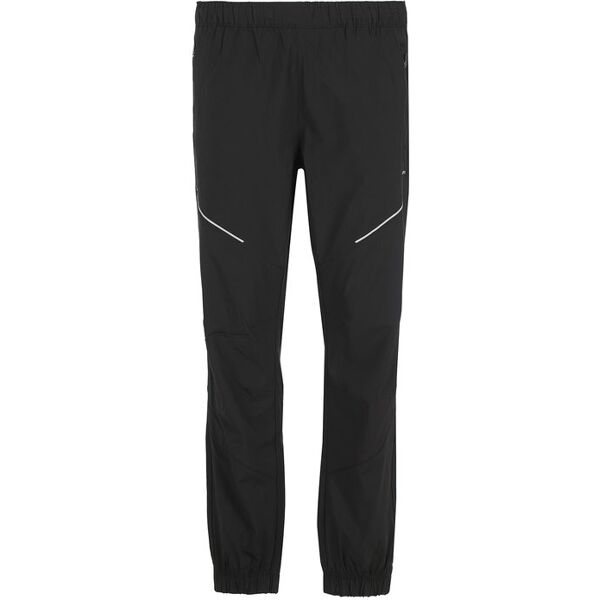 athl dpt pantaloni sportivi da uomo leggeri con polsini pantaloni e shorts uomo nero taglia 54