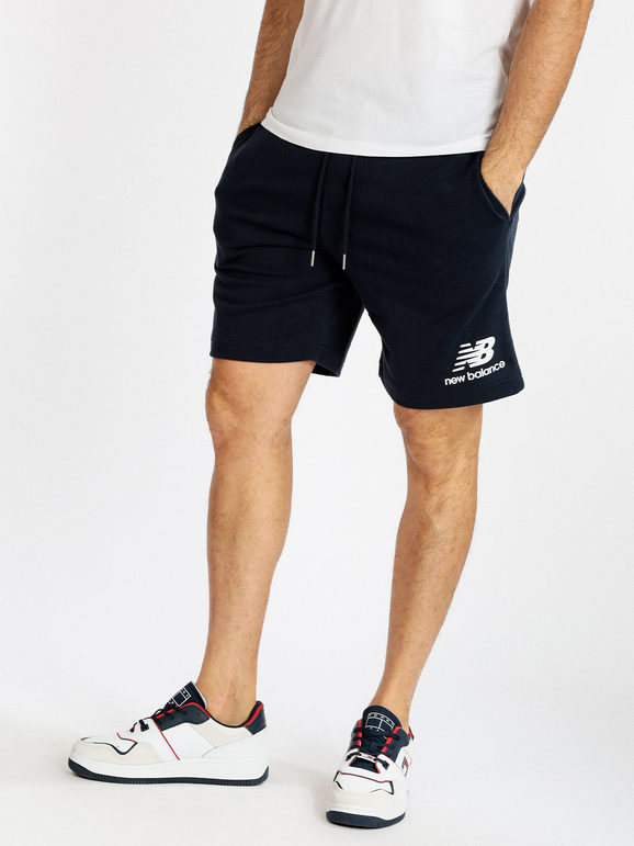 new balance bermuda sportivi da uomo pantaloni e shorts uomo blu taglia xl