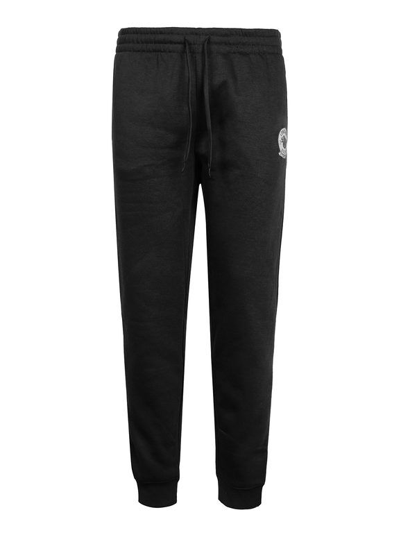 lonsdale pantaloni felpati sportivi da uomo pantaloni sportivi in felpa uomo nero taglia xl