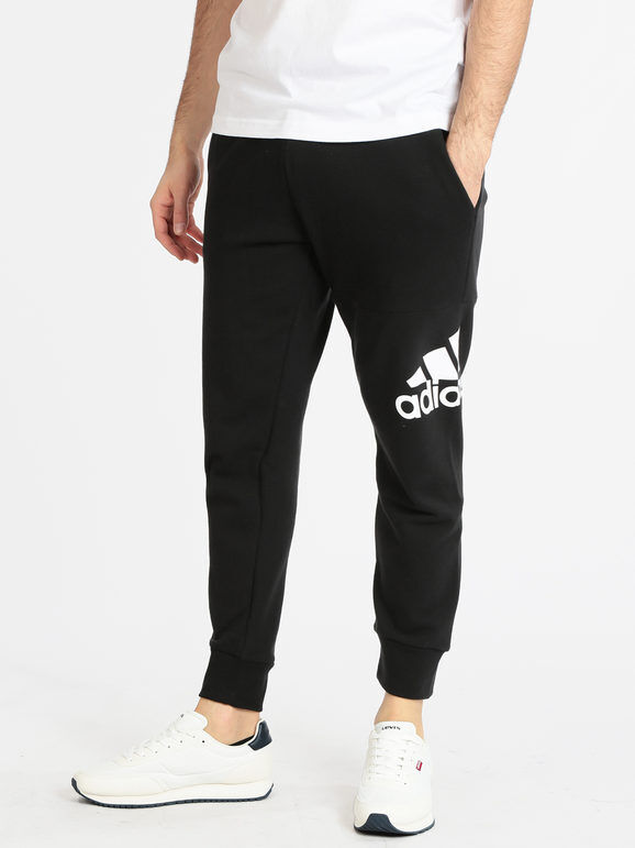 adidas pantaloni sportivi da uomo con coulisse pantaloni sportivi in felpa uomo nero taglia xl