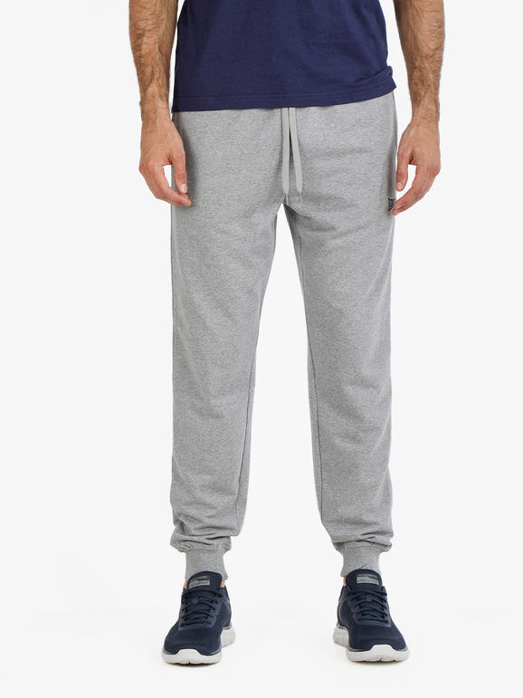 lonsdale pantaloni sportivi da uomo con coulisse pantaloni e shorts uomo grigio taglia xl