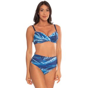 linea sprint Bikini donna a vita alta Bikini donna Blu taglia 46