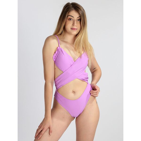 mya swimwear costume da bagno intero da donna costumi interi donna viola taglia 40